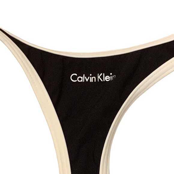 NWT Calvin Klein‎ Black One Piece Swim Suit 10 - Picture 8 of 11